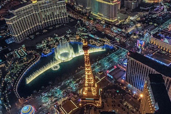 Las Vegas Strip Helicopter Night Flight With Optional Transport - Transportation Options: Meeting Point and Hotel Pickup