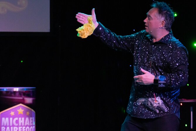 Magic & Comedy Show Starring Michael Bairefoot - Audience Interaction and Performance