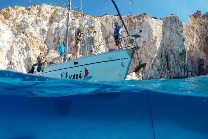 Milos and Polyaigos Full Day Cruise With Meals and Snorkelling - Meeting Point and Logistics