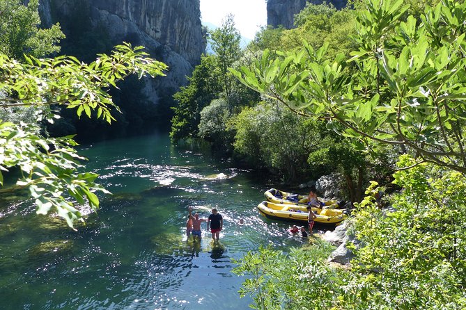 Rafting Experience in the Canyon of the River Cetina - Included Services and Amenities