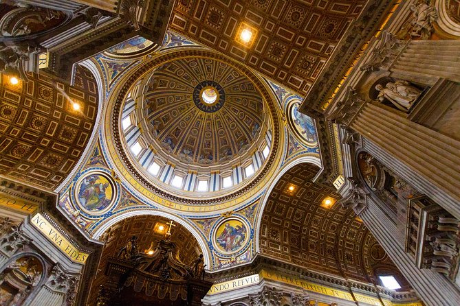 Rome: St Peters Basilica Guided Tour With Dome Climb and Crypt - Discovering the Papal Crypt
