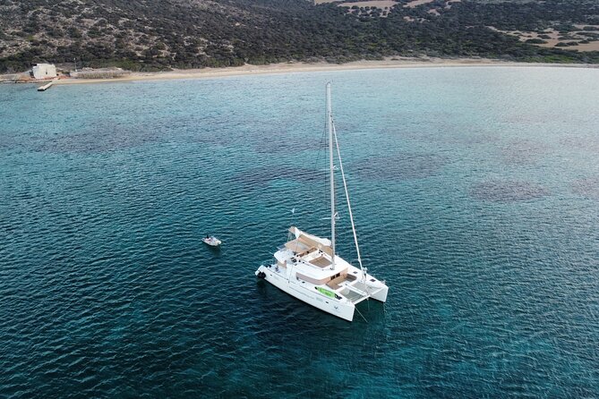 Santorini Gold Catamaran Cruise With BBQ, Drinks and Hotel Pickup - Customer Reviews and Ratings
