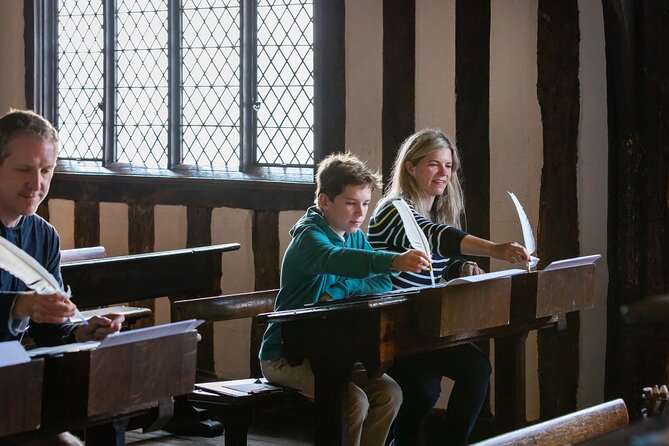 Shakespeares Schoolroom & Guildhall Entry Ticket and Tour - Engage in Interactive Historical Activities