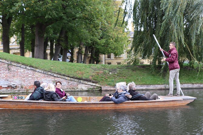 Shared Punt Tour - Cambridge - Practical Information for the Tour