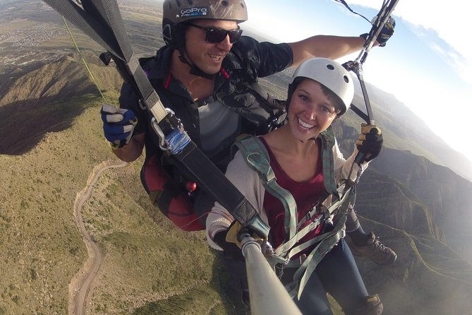 Tandem Flight Paraglider With Instructor + HD - The Breathtaking Mendoza Landscape