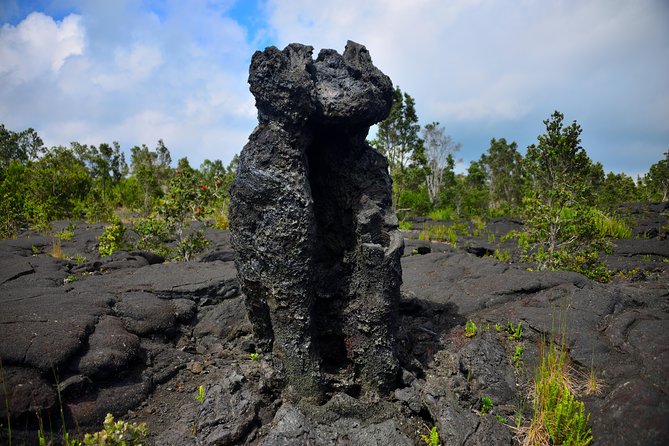 Volcano National Park Adventure From Kona - Visiting Rainbow Falls