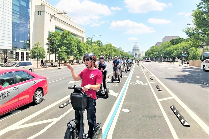 Washington DC See the City Guided Sightseeing Segway Tour - Group Size and Tour Pricing