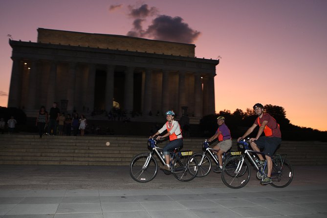 Washington DC Sites at Night Guided Bicycle Tour - Safety and Accessibility