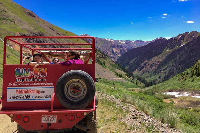 Wildflowers, Waterfalls & Mining History Durango Jeep Tour - Amenities and Safety Considerations