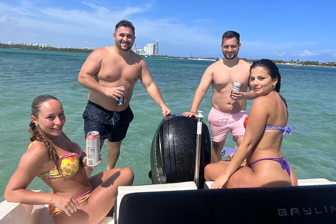 2Hr Private Boat Tour Miami Beach, Captain & Champagne, & Sandbar - What to Expect on the Boat Tour