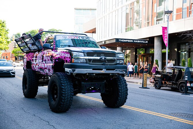 90-Minute Monster Truck Joyride City Tour of Nashville - Exploring the City in a Monster Truck