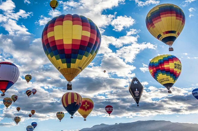 Albuquerque Hot Air Balloon Ride at Sunrise - Capturing the Perfect Sunrise Moment