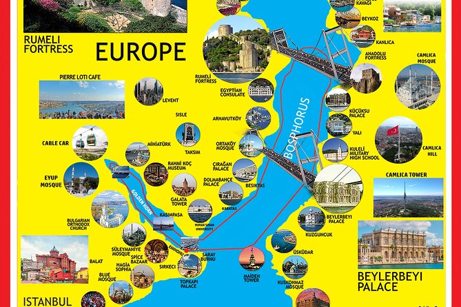 Bosphorus Cruise Boat Tour in İstanbul 3 Hours And Golden Horn - Exploring the Iconic Landmarks During the Bosphorus Cruise