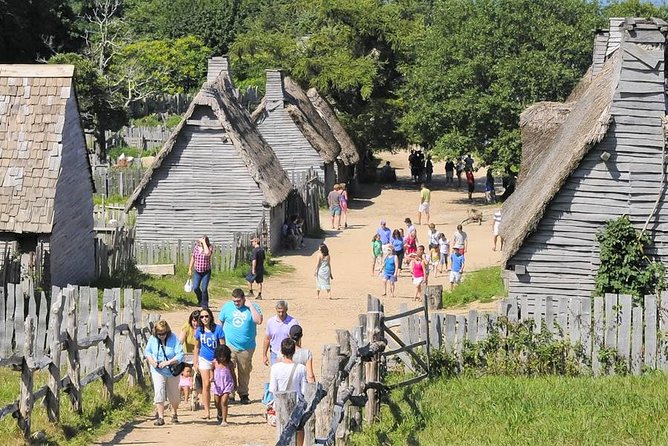 Boston to Plymouth Day-Trip Including Quincy, Plimoth Patuxet and Mayflower II - The Story of the "American Army of Two" at Scituate Lighthouse