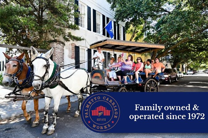 Charleston Private Daytime Horse-Drawn Carriage Tour - Route and Highlights