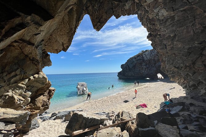 East Pelion Mini Boat Tour - Enjoying the Azure Waters of Fakistra Beach