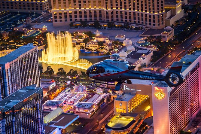 Las Vegas Strip Helicopter Night Flight With Optional Transport - What to Expect From the Helicopter Tour