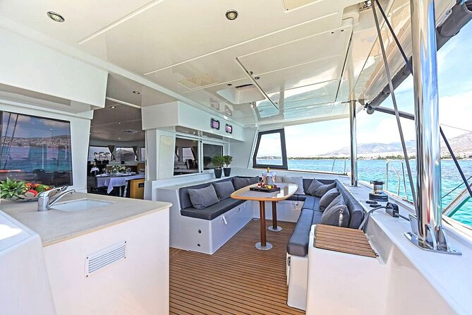 Mykonos Catamaran Daytime or Sunset Tour, 8-flavor Meal & Drinks - Pricing and Booking Details