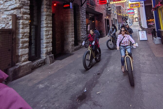 Nashville Fat Tire Electric Bicycle Guided City Tour - The Thrill of Downhill Riding