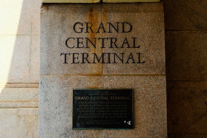 NYC: Official Grand Central Terminal Tour - Meeting and End Points
