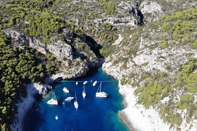 Private Blue Cave, Mamma Mia and Hvar, 5 Islands Tour From Split - Exploring the Blue Cave