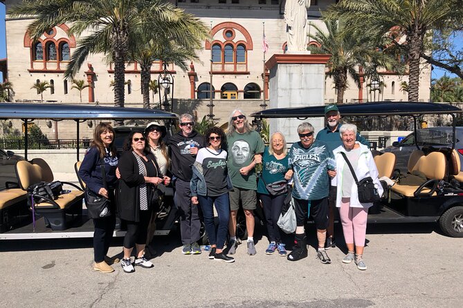Private Guided Historic Electric Cart Tour of St. Augustine - Electric Vehicle Transport for Reduced Walking Time
