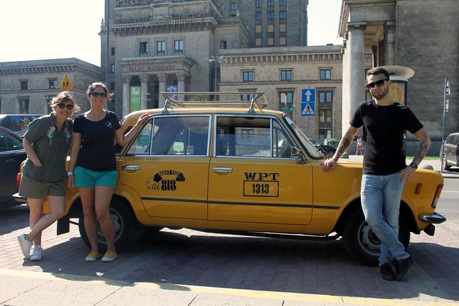 Private Tour: Warsaw City Sightseeing by Retro Fiat - Customize Your Itinerary