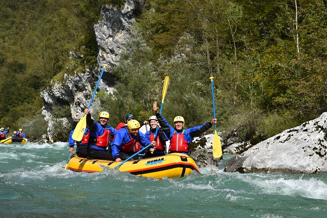 Rafting on Soca River - Enjoying the Camaraderie and Teamwork
