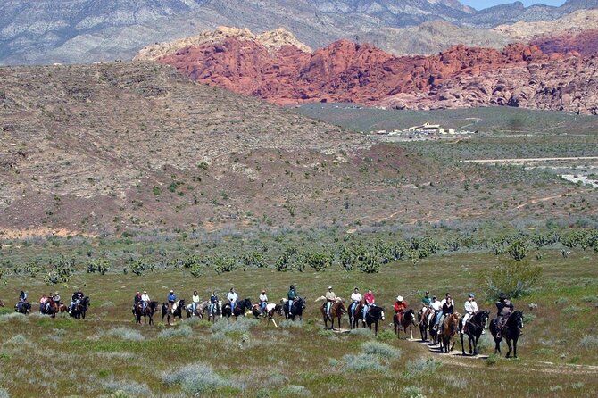 Red Rock Canyon Sunset Horseback Ride and Barbeque Dinner - Age and Helmet Requirements