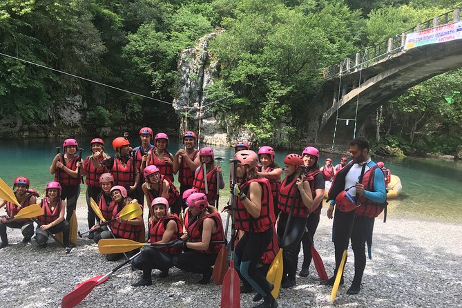River Rafting at Voidomatis River !! Zagori Area - Included Amenities and Equipment