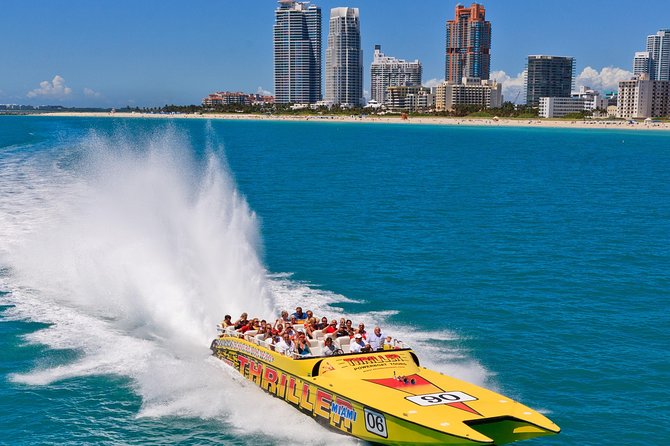 Speedboat Sightseeing Adventure of Miami - Booking Information