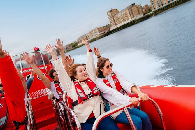 Thames High-Speed Zone Speedboat in London - Onboard Commentary and Entertainment