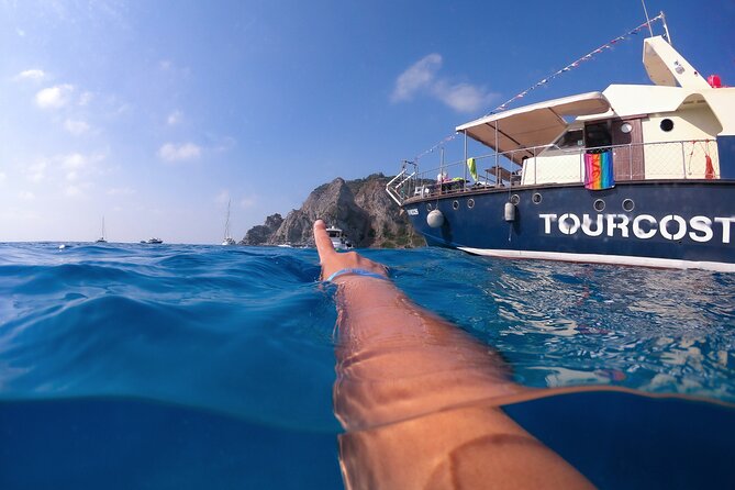 Tour of the Costa Degli Dei by Boat, 3 Hours With Aperitif Included - Picturesque Coastline and Snorkeling Spots