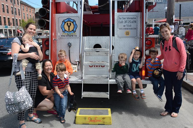 Vintage Fire Truck Sightseeing Tour of Portland Maine - Exploring Portlands Highlights