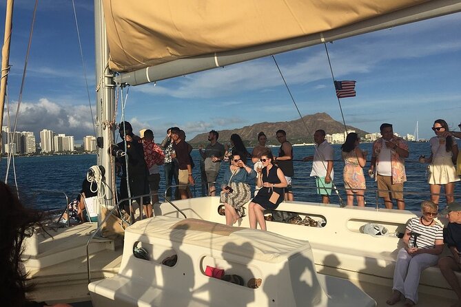 Waikiki Sunset Cocktail Sail With Open Bar - Preparing for the Cruise