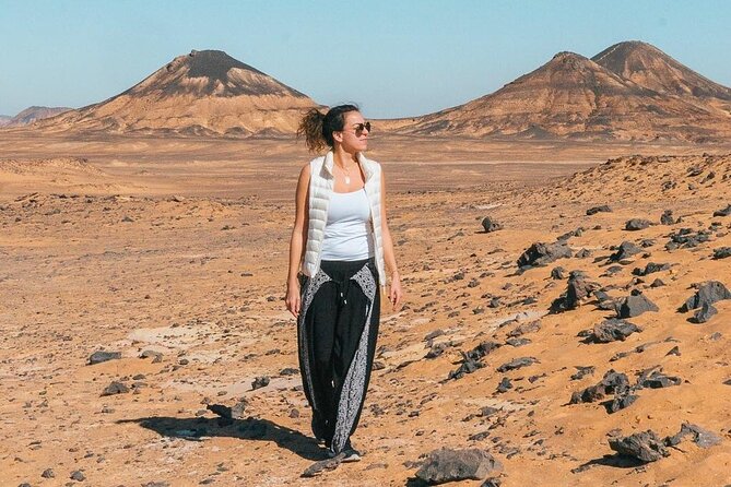 White & Black Desert Camping Tour 2 Days 1 Night From Cairo - Pickup and Transportation