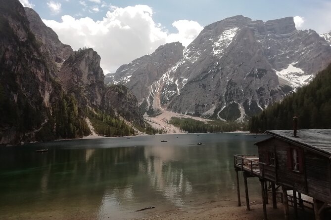 A Day Among the Most Beautiful Mountains in the World, the Dolomites and Lake Braies - The Optional Snowmobile Ascent