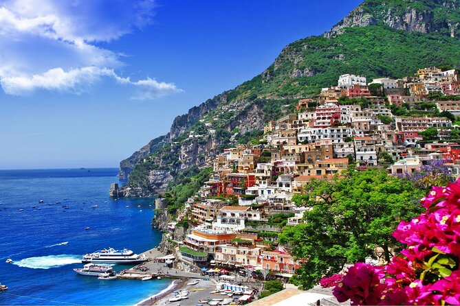 Amalfi Coast and Pompei From Rome: Full-Day Semi-Private Tour - Discovering the Charming Towns of the Amalfi Coast