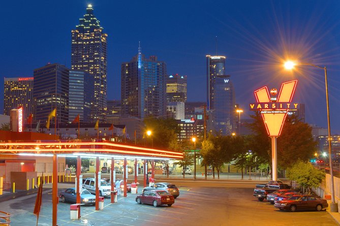 City Lights Atlanta Night-Time Tour With Photos & Dinner Stop - Experiencing the Atlanta BeltLine Eastside Trail