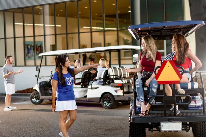 Guided Tampa Sightseeing Tour in a Deluxe Street Legal Golf Cart - Highly Rated Tour Guides