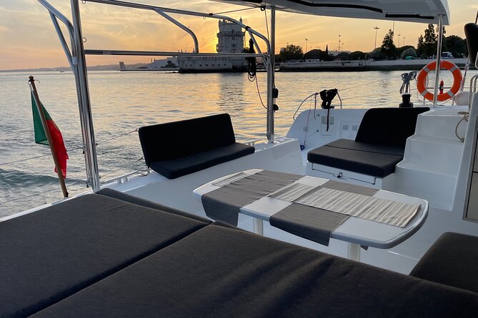 LUXURY Catamaran Sunset and Wine Cruise - Savoring Portuguese Wine