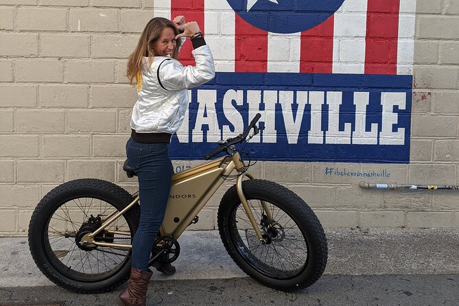 Nashville Fat Tire Electric Bicycle Guided City Tour - Included Amenities for a Comfortable Experience