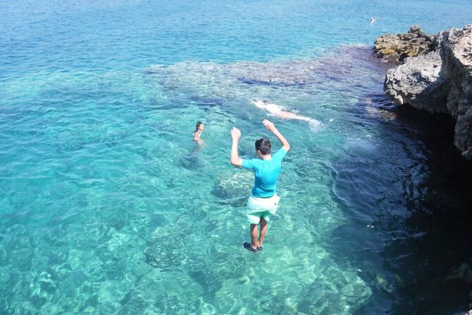 Porto Selvaggio Kayak Tour + Cliff Diving + Cold Spring Immersion - Refreshing Cold Spring Immersion