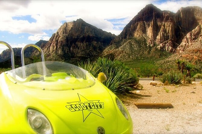 Scooter Car Tour of Red Rock Canyon With Transport From Las Vegas - Discovering Local Flora, Fauna, and History