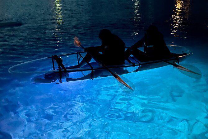 Transparent Kayak Night Glow Experience From Pula - Exploring the Caves and Coves