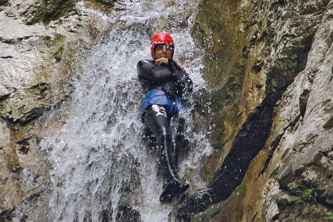 Canyoning in Susec Gorge From Bovec - Discovering the World War I Ruins