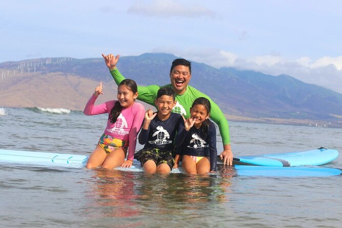 Group Surf Lesson at Kalama Beach in Kihei - What to Expect During the Lesson