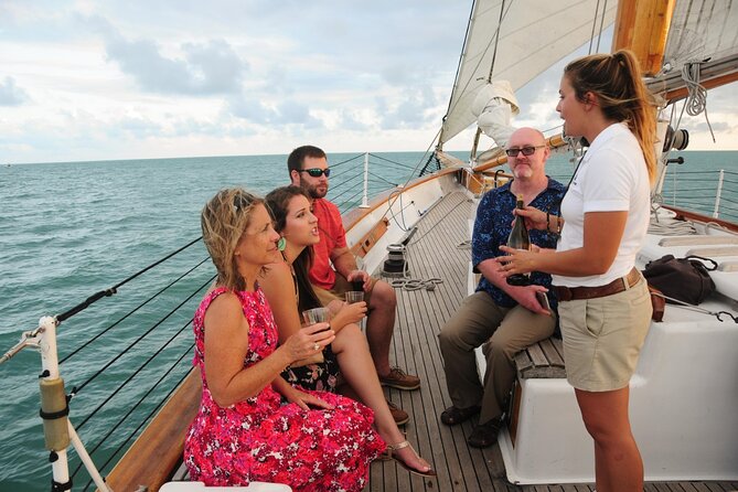 Key West Schooner Sunset Sail With Bar & Hors Doeuvres - Onboard Amenities and Activities
