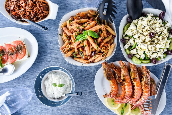 Mykonos Catamaran Daytime or Sunset Tour, 8-flavor Meal & Drinks - What to Expect