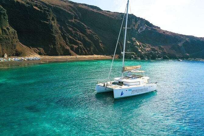 Private Sailing Catamaran in Santorini With BBQ Meal and Drinks - Booking Information